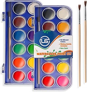 Vibrant Watercolor Paint Duo