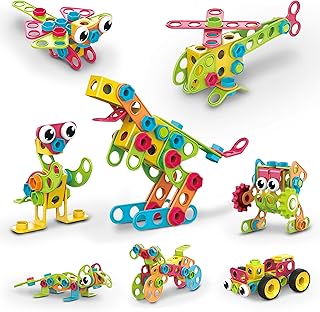 PicassoTiles 250-Piece STEM Set
