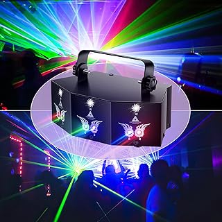 U`King 9 Lens DJ Laser Light