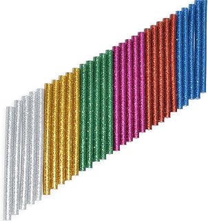 BATDIYOW Mini Glitter Glue Sticks