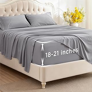 Bedsure GentleSoft Queen Sheets