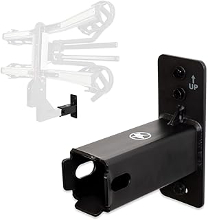 StoreYourBoard Hitch Wall Mount &ndash; Heavy Duty 2" Bike and Cargo Rack Hanging Garage Organizer, Trailer Hitch Receiver Storage, Wall Mount Hitch Holder, Holds 175 lbs