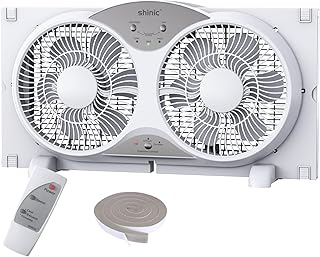 Shinic Twin Blade Window Fan