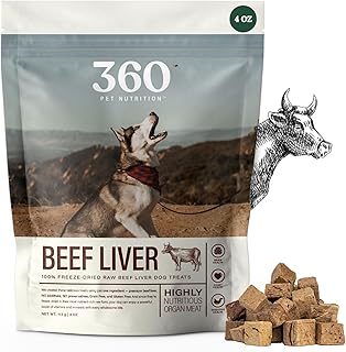 360 Freeze-Dried Beef Liver Treats