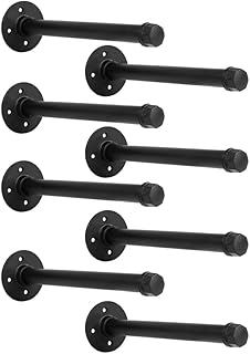 Black Iron Pipe Shelf Brackets