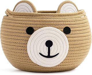 Bear Cotton Rope Baby Basket