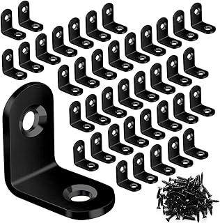 40PCS Stainless Steel L Brackets