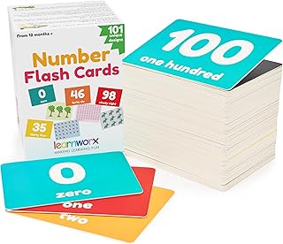 Toddler Math Flash Cards 1-100
