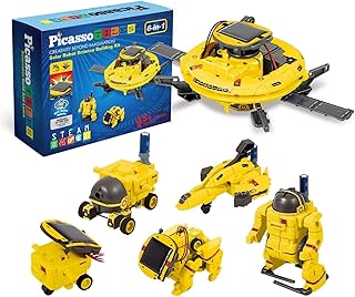 PicassoTiles Solar Space Robot Kit
