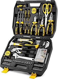DOWELL 185-Piece Household Tool Set