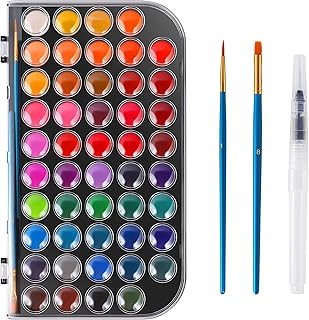 48 Colors Watercolor Paint Set