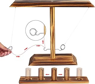 Adult Ring Toss Shot Game