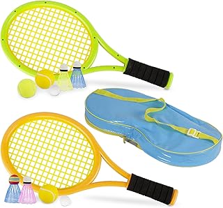 Kids Tennis & Badminton Combo Set