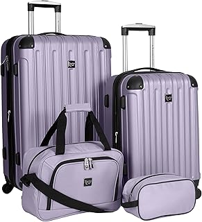 Midtown Lilac 4-Piece Luggage Set