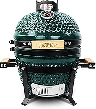Ceramic Charcoal BBQ Kamado Griller - Portable Tabletop The Cadet Series Smoker