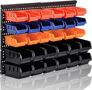 Wall Mounted Storage Bins