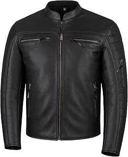 REVOLT Buffalo Leather Motorcycle Jacket
