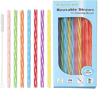 Assorted Reusable Stirrer Straws