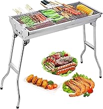 Portable Stainless Steel Charcoal Grill
