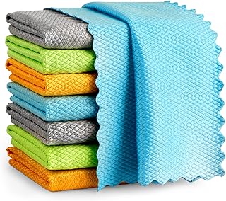AIDEA Microfiber Glass Cleaning Cloths