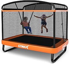 GYMAX 6FT Kids Trampoline & Swing