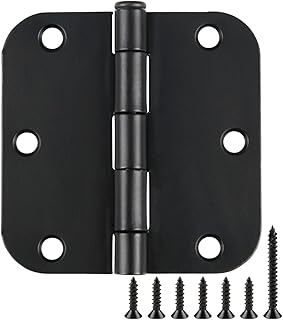 Matte Black Door Hinges Pack
