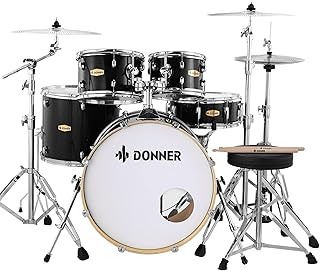 Donner Acoustic Adult Drum Set