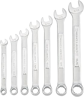 CRAFTSMAN 7-Piece SAE Wrench Set