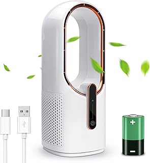 Quiet Bladeless USB Desk Fan