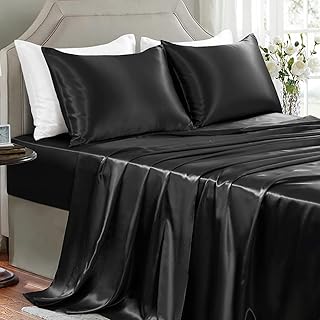 Luxurious Queen Satin Sheet Set