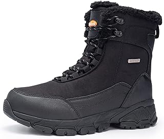 SHULOOK Men's Winter Snow Boots