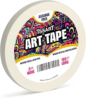 White Medium Tack Art Tape