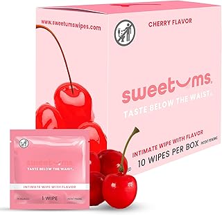Sweetums Cherry Feminine Wipes