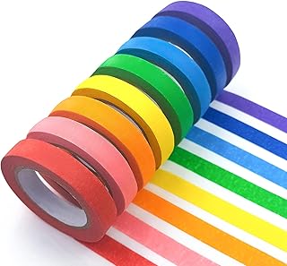 Rainbow Colored Masking Tape