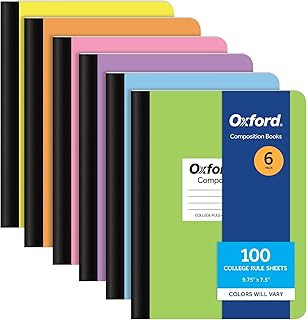 Oxford Pastel Composition Notebooks