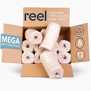 Reel Eco-Friendly Recycled Paper Towels