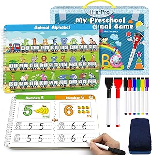 Montessori Preschool Tracing Workbook