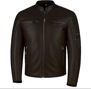 REVOLT Buffalo Leather Motorcycle Jacket