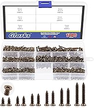 Glarks Tiny Wood Screws Set