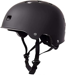 Skateboard Helmet, BMX Helmet, Multi-Sport Helmet, Bike Helmet for Kids, Youth, Men, Women