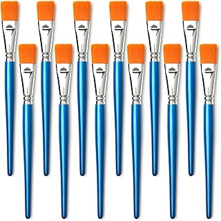 Acrylic Synthetic Flat Paint Brushes