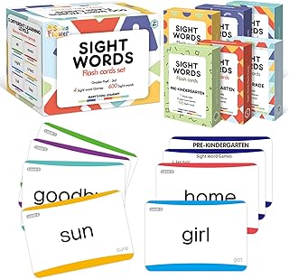Springflower Sight Words Flashcards