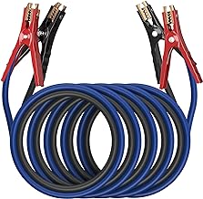 Heavy Duty Jumper Cables - 4 Gauge 20 Feet 600Amp Automotive Booster Cables for Car Battery, for Car, SUV and Trucks, Jumper Cables Kit with Carry Bag, Gloves, Brushes (4 Gauge 20 FT)&hellip;