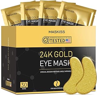 24K Gold Eye Patches
