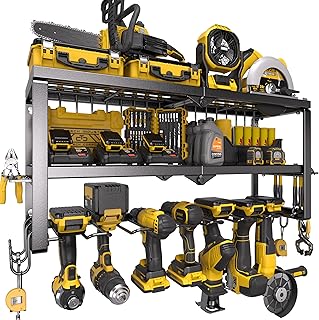 Heavy-Duty Wall Mount Tool Organizer