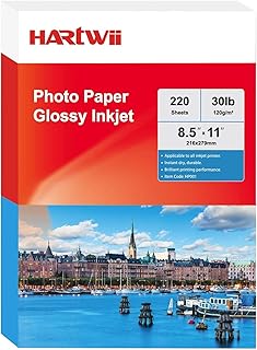 Inkjet Glossy Paper 220 Sheets