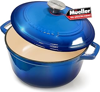 Mueller 6qt Enameled Dutch Oven