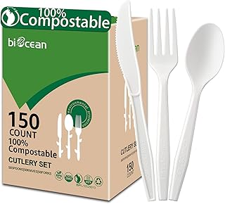 Eco-Friendly Disposable Cutlery Set
