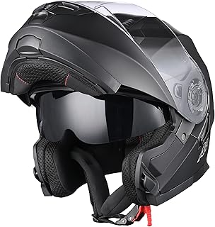 AHR Dual Visor Motorcycle Helmet