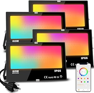 MELPO Smart RGB Flood Lights